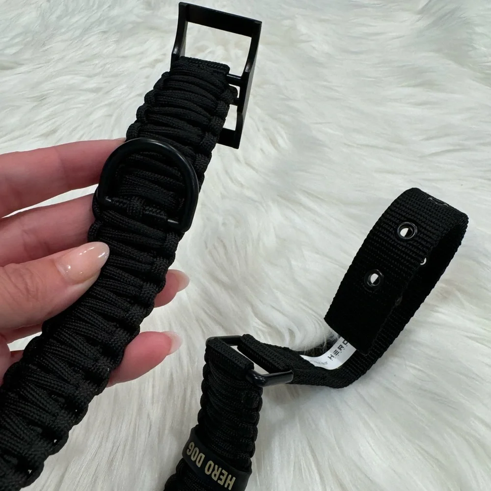 The Hero Company’s Never Forgotten Men's Bracelet & Dog Paracord Collar Bundle